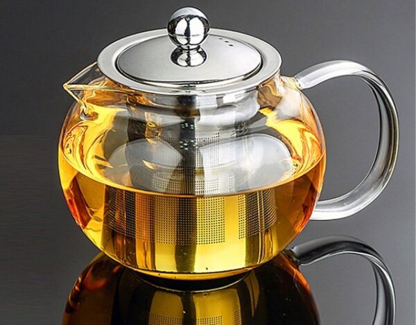 Glass Tea Pot with Strainer